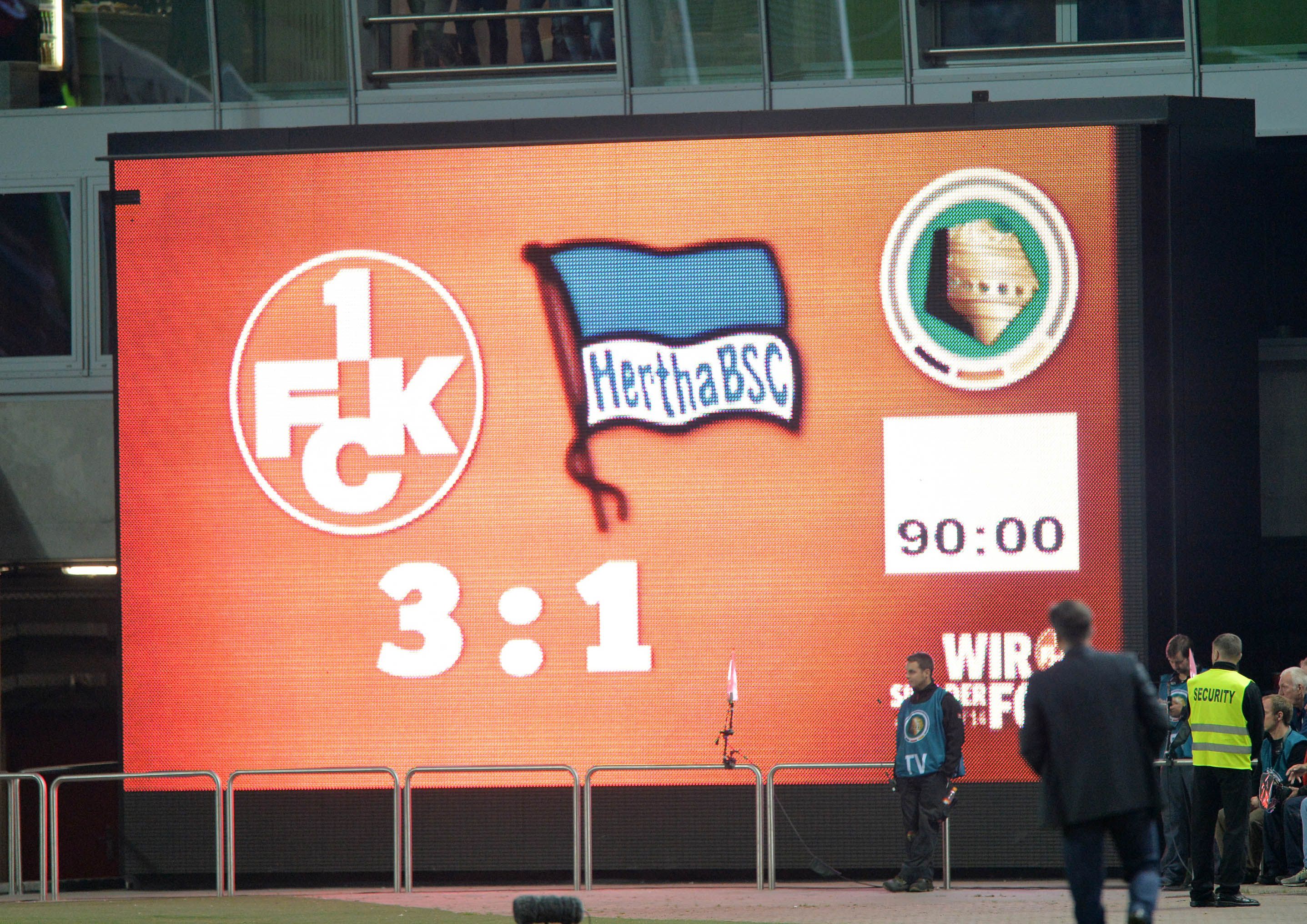 Foto: City-Press GmbH - Endstand in Kaiserslautern